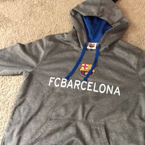Barcelona FCB pull over hoodie .